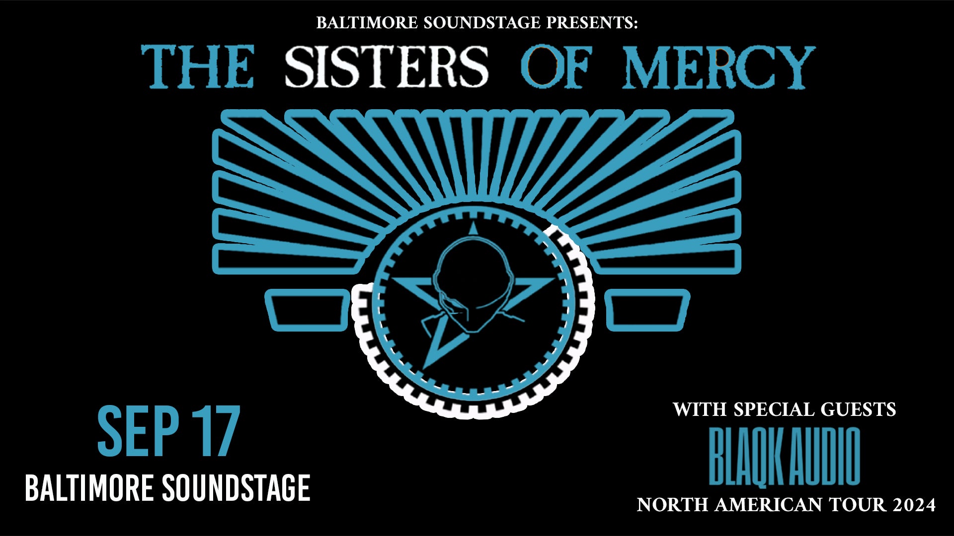 This event is moving to Baltimore Soundstage: The Sisters of Mercy